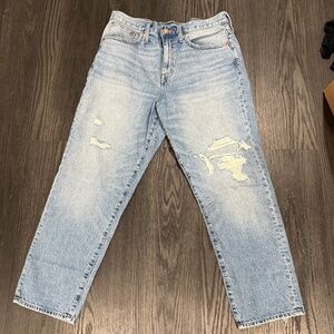 GAP Mid Rise Souchy Boyfriend Jeans